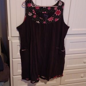 Dreams and co cotton knit gown 2x